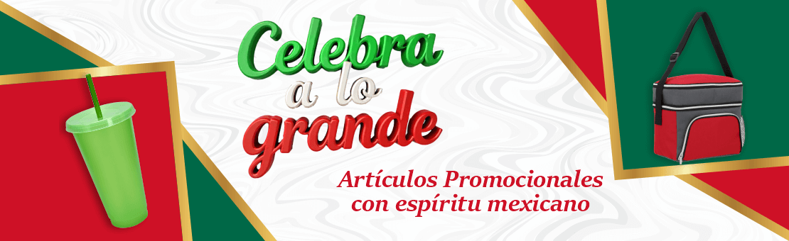Promocionales Personalizados para el mes patrio